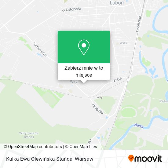 Mapa Kulka Ewa Olewińska-Stańda