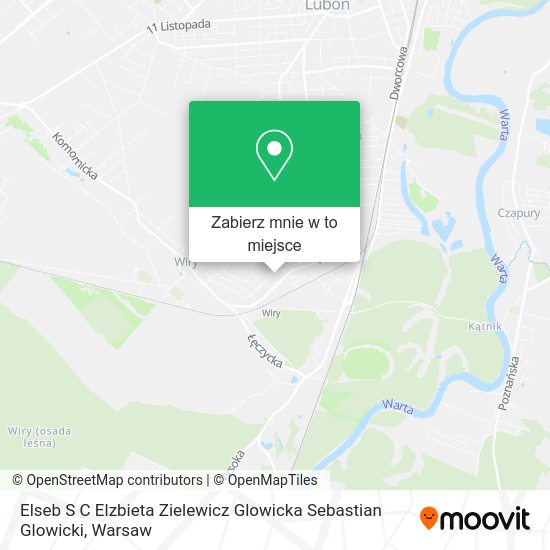 Mapa Elseb S C Elzbieta Zielewicz Glowicka Sebastian Glowicki