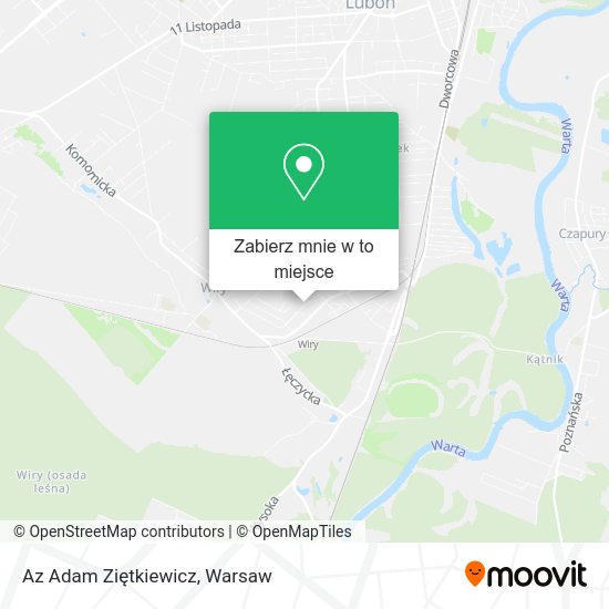 Mapa Az Adam Ziętkiewicz