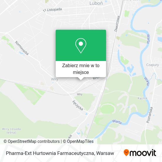 Mapa Pharma-Ext Hurtownia Farmaceutyczna