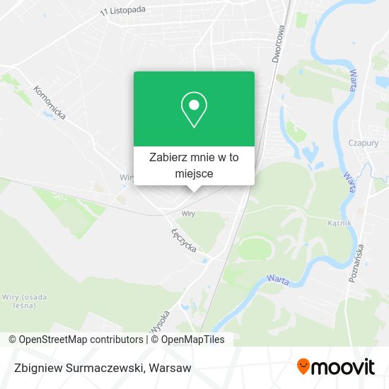 Mapa Zbigniew Surmaczewski