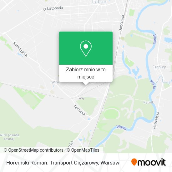 Mapa Horemski Roman. Transport Ciężarowy