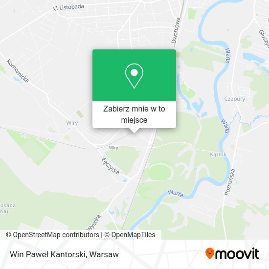 Mapa Win Paweł Kantorski