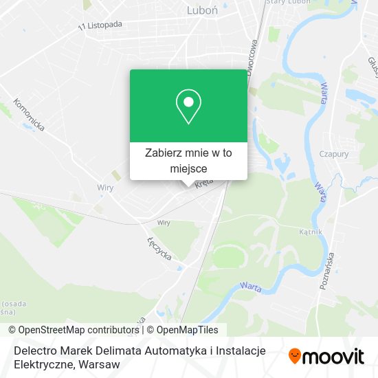 Mapa Delectro Marek Delimata Automatyka i Instalacje Elektryczne