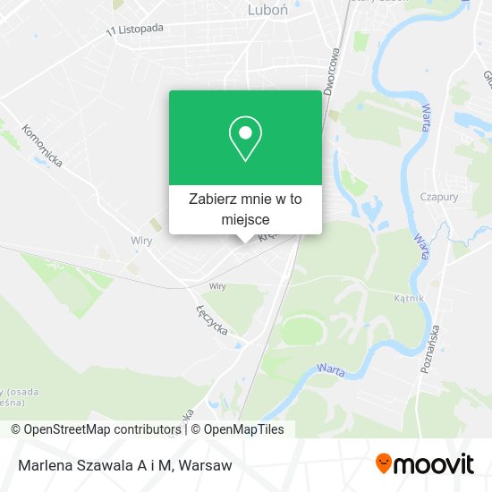 Mapa Marlena Szawala A i M