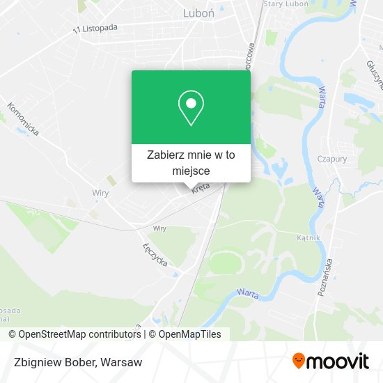 Mapa Zbigniew Bober