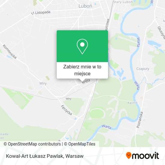 Mapa Kowal-Art Łukasz Pawlak