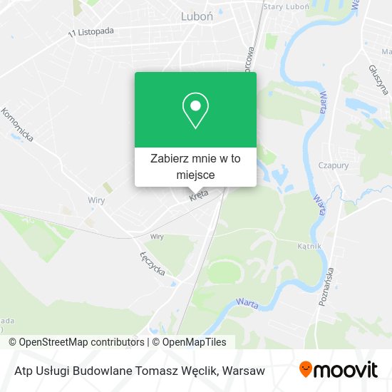 Mapa Atp Usługi Budowlane Tomasz Węclik