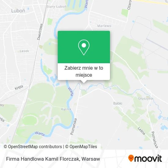 Mapa Firma Handlowa Kamil Florczak