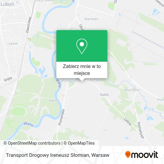 Mapa Transport Drogowy Ireneusz Słomian