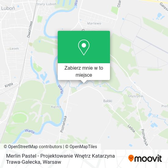 Mapa Merlin Pastel - Projektowanie Wnętrz Katarzyna Trawa-Gałecka