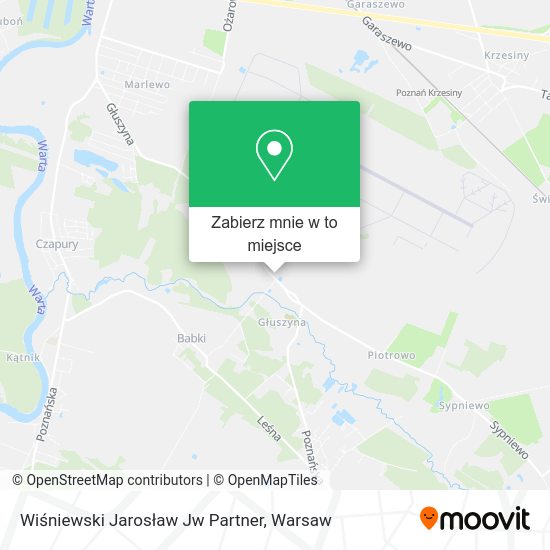 Mapa Wiśniewski Jarosław Jw Partner