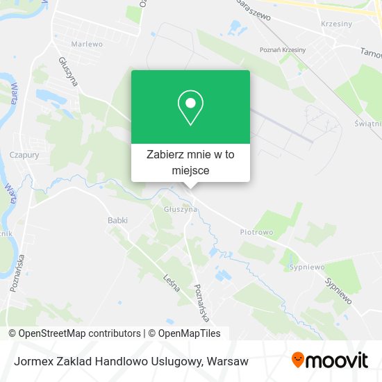 Mapa Jormex Zaklad Handlowo Uslugowy