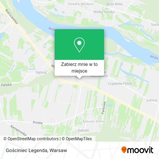 Mapa Gościniec Legenda