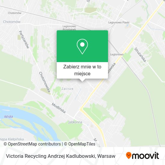 Mapa Victoria Recycling Andrzej Kadlubowski