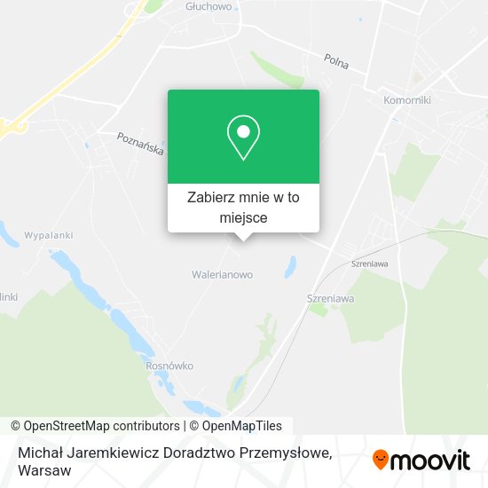 Mapa Michał Jaremkiewicz Doradztwo Przemysłowe