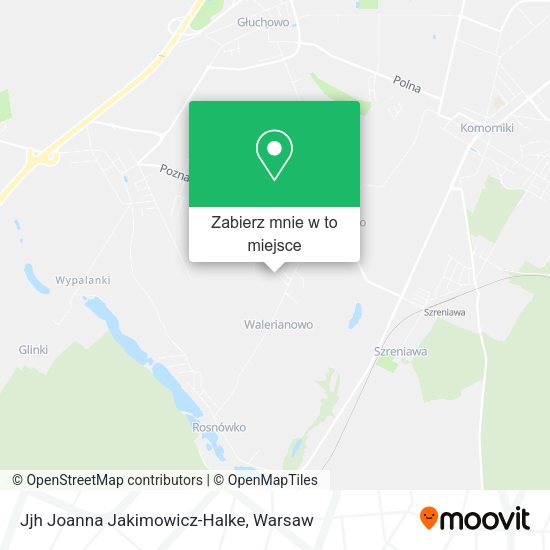 Mapa Jjh Joanna Jakimowicz-Halke