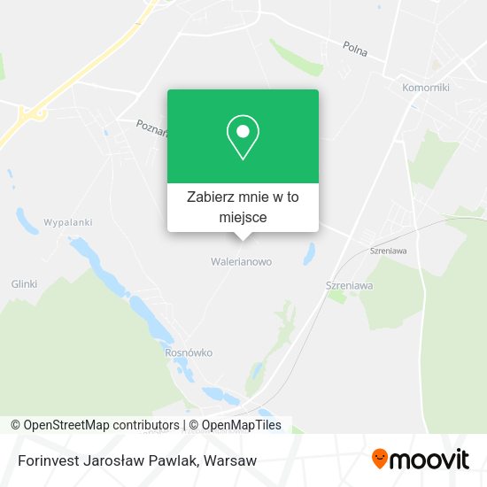 Mapa Forinvest Jarosław Pawlak