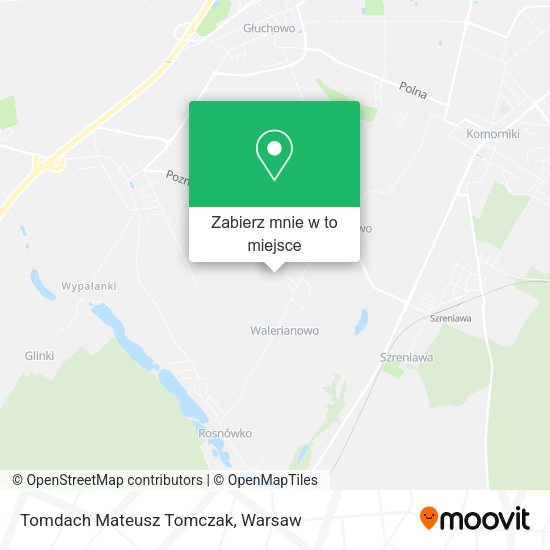 Mapa Tomdach Mateusz Tomczak