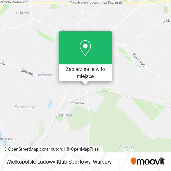 Mapa Wielkopolski Ludowy Klub Sportowy