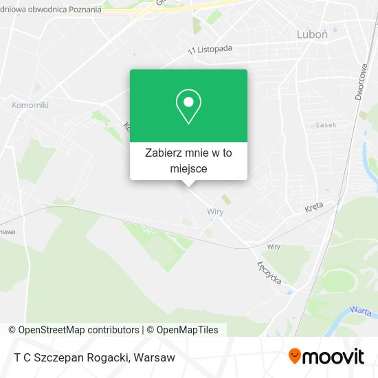 Mapa T C Szczepan Rogacki