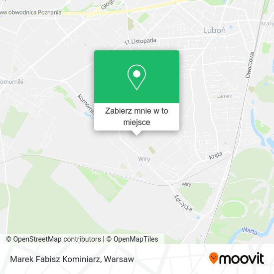 Mapa Marek Fabisz Kominiarz