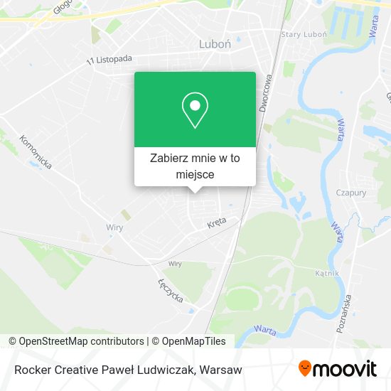 Mapa Rocker Creative Paweł Ludwiczak