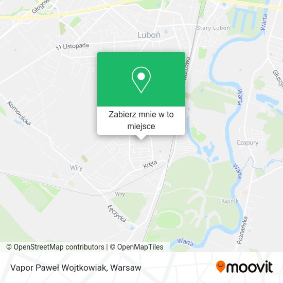 Mapa Vapor Paweł Wojtkowiak