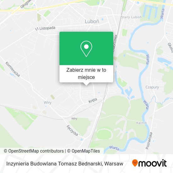 Mapa Inzynieria Budowlana Tomasz Bednarski