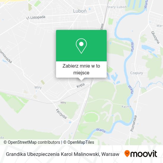 Mapa Grandika Ubezpieczenia Karol Malinowski