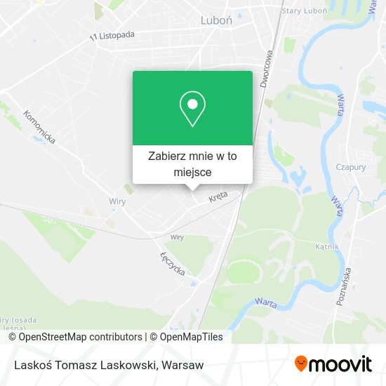 Mapa Laskoś Tomasz Laskowski