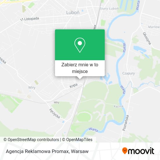 Mapa Agencja Reklamowa Promax