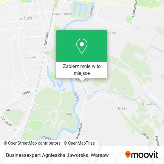 Mapa Businessexpert Agnieszka Jaworska