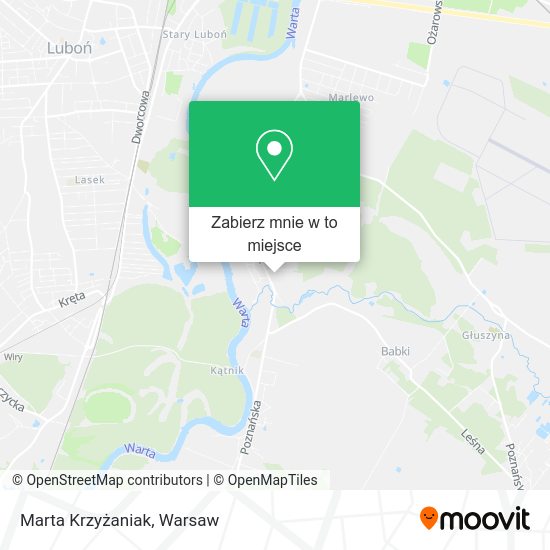 Mapa Marta Krzyżaniak