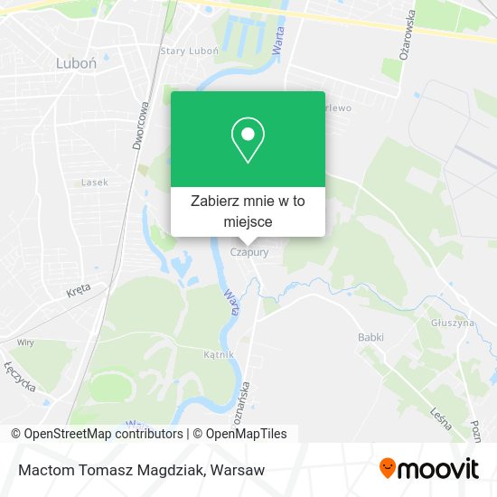 Mapa Mactom Tomasz Magdziak