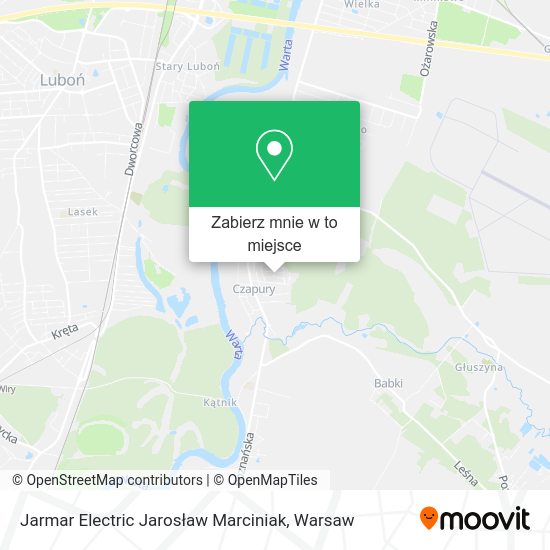 Mapa Jarmar Electric Jarosław Marciniak