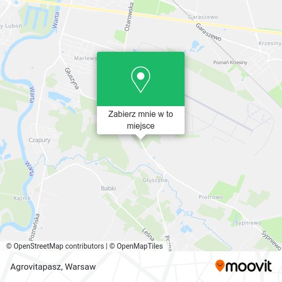 Mapa Agrovitapasz