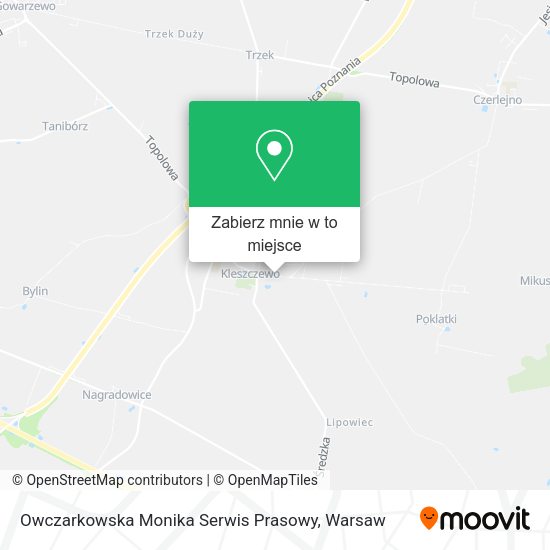 Mapa Owczarkowska Monika Serwis Prasowy