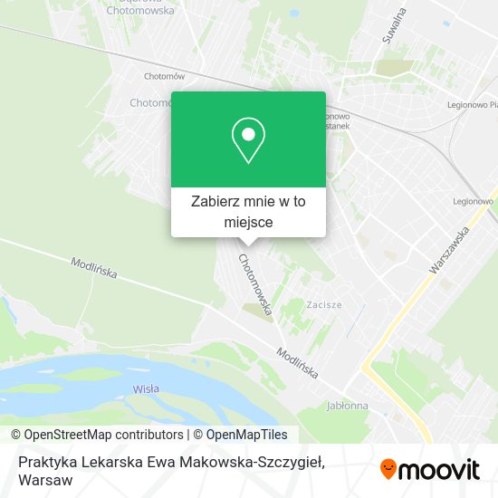 Mapa Praktyka Lekarska Ewa Makowska-Szczygieł