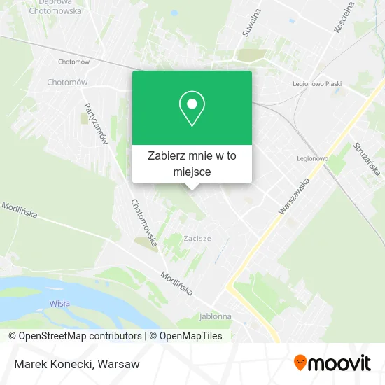 Mapa Marek Konecki