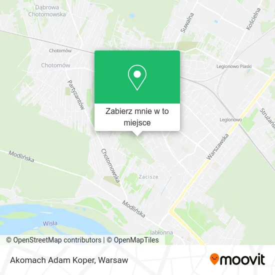 Mapa Akomach Adam Koper