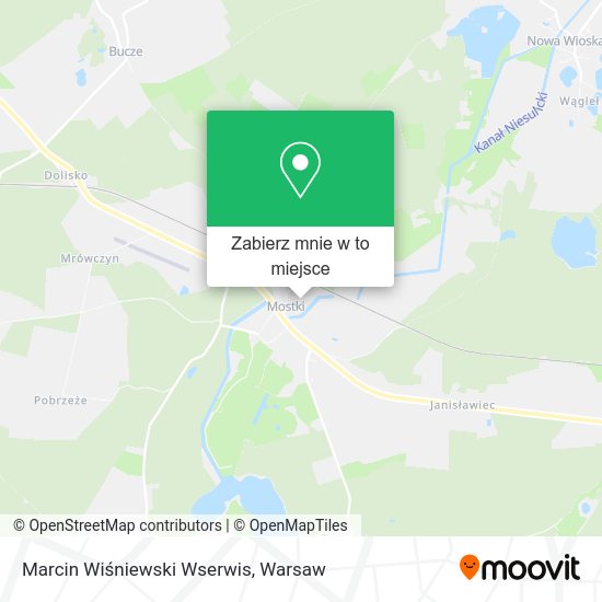 Mapa Marcin Wiśniewski Wserwis