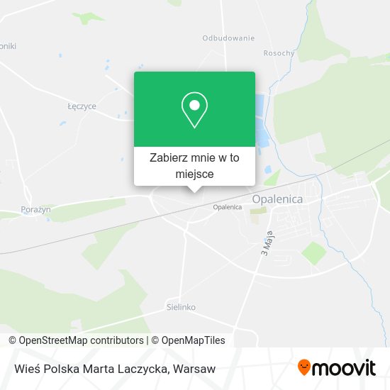 Mapa Wieś Polska Marta Laczycka