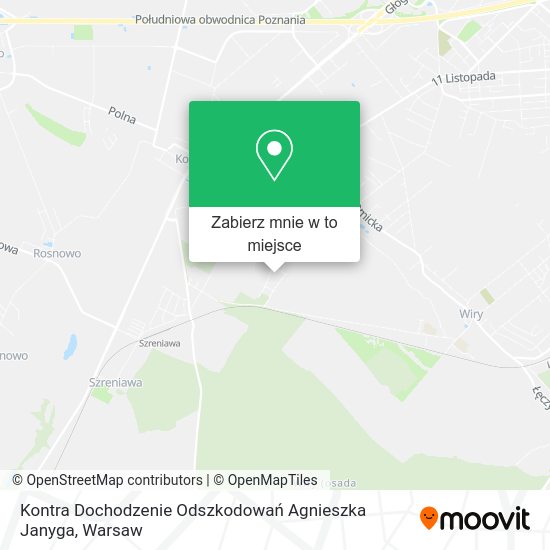 Mapa Kontra Dochodzenie Odszkodowań Agnieszka Janyga