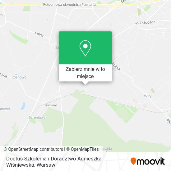 Mapa Doctus Szkolenia i Doradztwo Agnieszka Wiśniewska