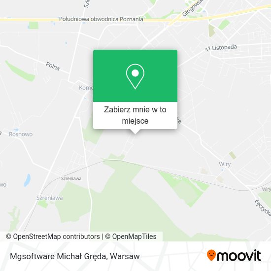 Mapa Mgsoftware Michał Gręda