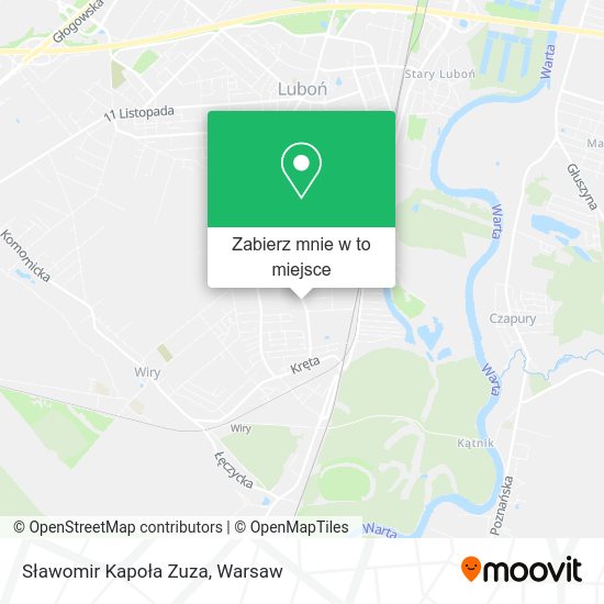 Mapa Sławomir Kapoła Zuza