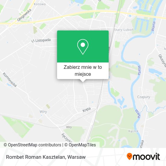 Mapa Rombet Roman Kasztelan