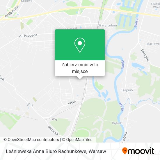 Mapa Leśniewska Anna Biuro Rachunkowe