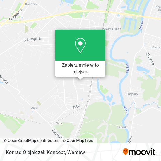 Mapa Konrad Olejniczak Koncept